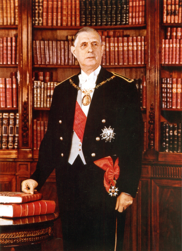 Charles de Gaulle (1890-1970), Premier président de la Vème République de 1959 à 1969