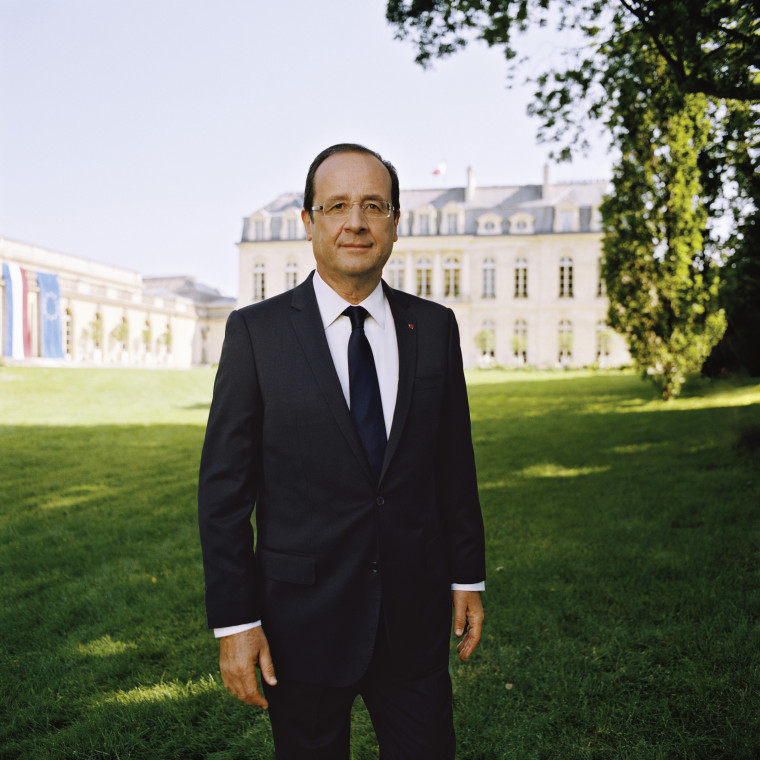 Francois hollande (1954- ), président de la République française de 2012 à 2017