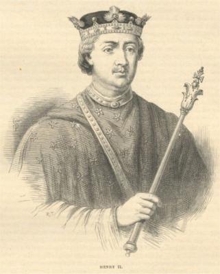 Henry II (1133-1189), roi d'Angleterre de 1154 à 1189