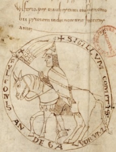 Foulques Nerra ou Foulques III (v. 970/72-1040),  Comte d’Anjou de 987 à 1040
