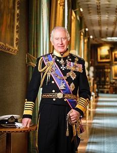Le roi Charles III en 2023